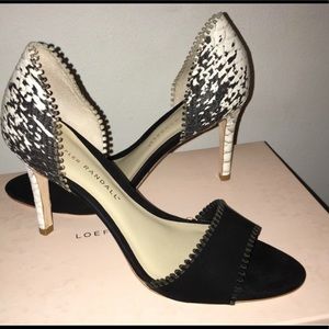Loeffler Randall Leora Embossed d'Orsay Heel